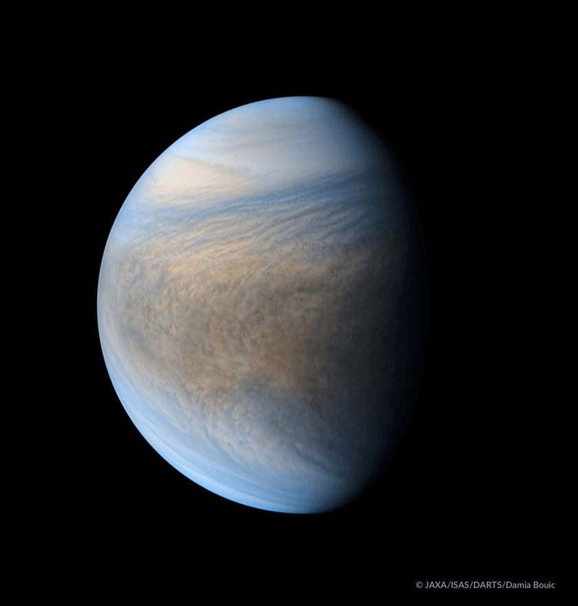 Планета Венера (Venus) фотография аппарата Акацуки
